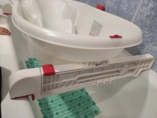 Bañera bebé con soportes