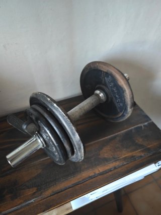 Lote de pesos de entrenamiento Domyos