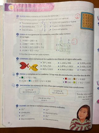 Matemáticas 3 Primaria Mochila ligera
