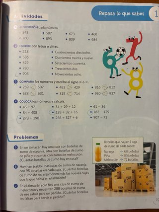 Matemáticas 3 Primaria Mochila ligera