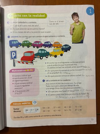Matemáticas 3 Primaria Mochila ligera