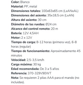 Macchinina elettrica per bambini 12 V tipo Jeep con telecomando