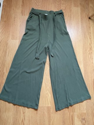 Pantalón Culotte Caqui