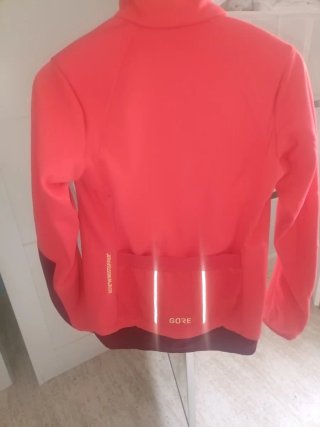 Chaqueta Gore Invierno Roja y Morada