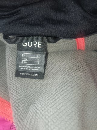 Chaqueta Gore Invierno Roja y Morada