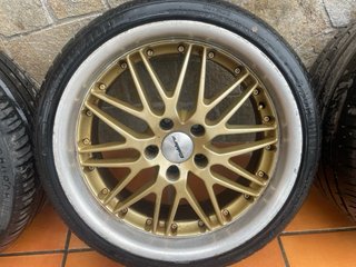 Llantas 5x120 Doradas