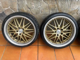 Llantas 5x120 Doradas