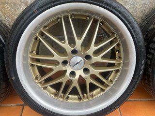 Llantas 5x120 Doradas