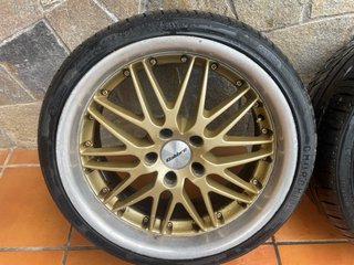Llantas 5x120 Doradas