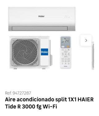 Aire Acondicionado Split HTW 3000 Frío/Calor