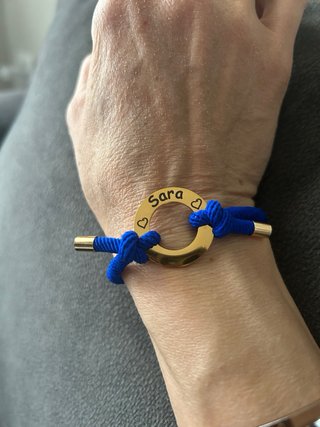 Pulsera personalizada con nombre