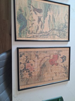 Juego de 2 cuadros decorativos