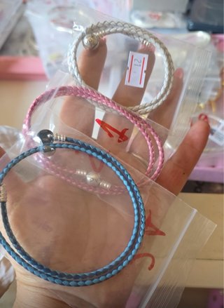 Pulseras Pandora Piel Trenzada