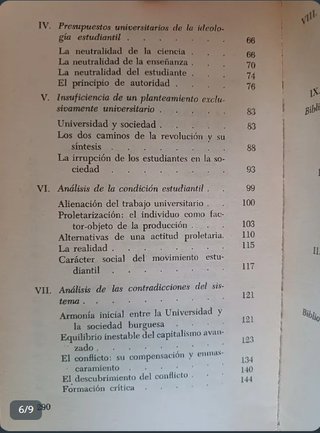 Ideología y psicología movimiento estudiantil