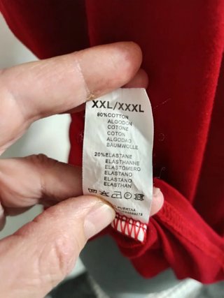 Camiseta burdeos manga corta