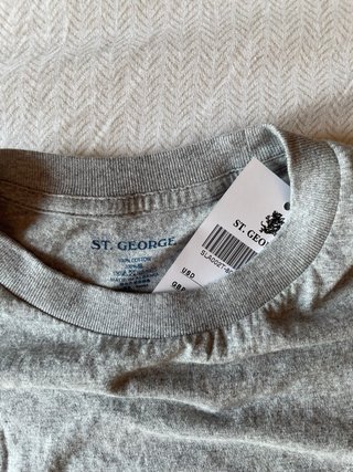 Camiseta Brandy Melville Algodón Gris