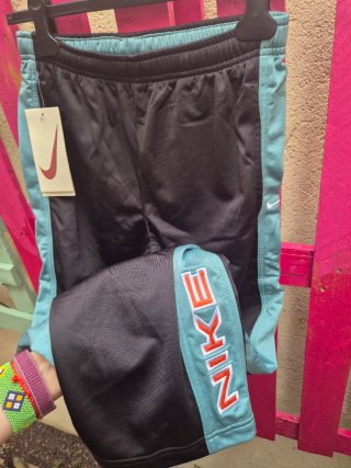 NUEVO Pantalón Nike Vintage Talla L Negro/Azul Y2K