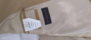 Traje de caballero beige