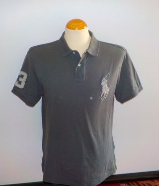Polo Ralph Lauren Big Pony Gris Talla L