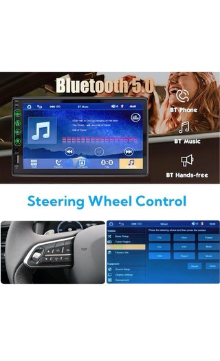 Radio Coche con CarPlay y Android Auto