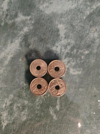 4 Monedas 25 Pesetas España