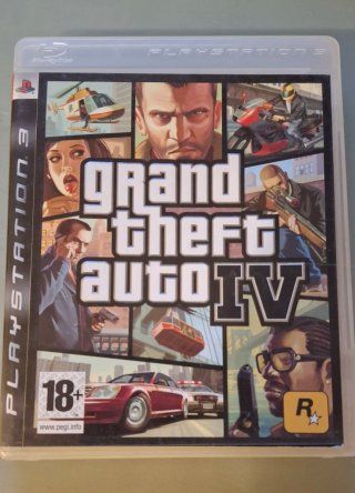 Grand Theft Auto IV PS3 (sin manual)