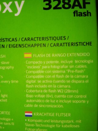 Flash Gloxy 328AF