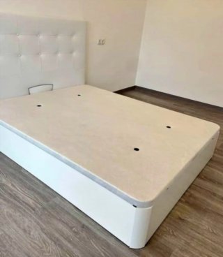 Canapé abatible madera con colchón
