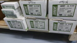 Grapas Omer 4097 14 9/16 Galvanizadas