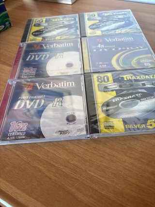 4 CD-R Traxdata 80 Minuti 52x Silver