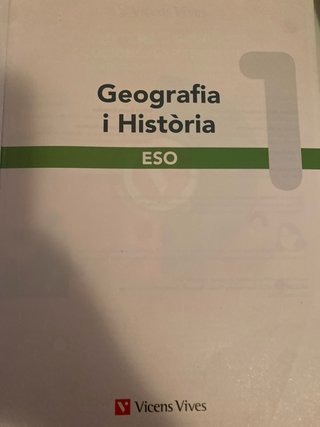 Libro Geografía e Història 1 Vicens Vives