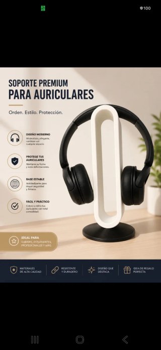 Soporte Premium para Auriculares