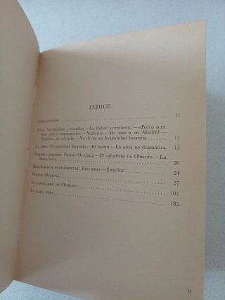 Selección de obras Fuente Ovejuna. El caballero...