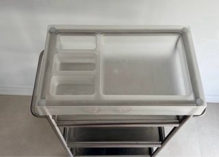 Carrello Ausiliare IKEA in Metallo e Plastica