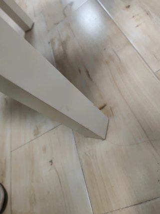 Mesa auxiliar blanca Ikea