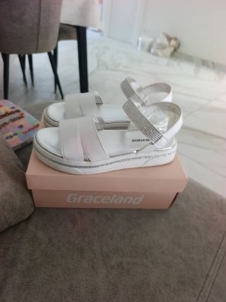 Sandali Graceland per bambina argentati taglia 36