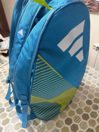 Paletero Adidas Azul y Amarillo