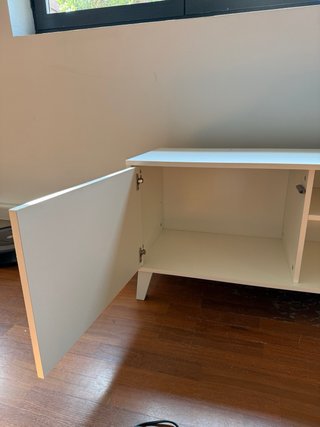 Mueble TV blanco