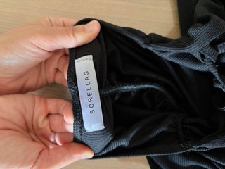 Vestido Negro Sorellas Talla Única
