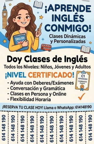 Clases de ingles de repaso o seguimiento de curso