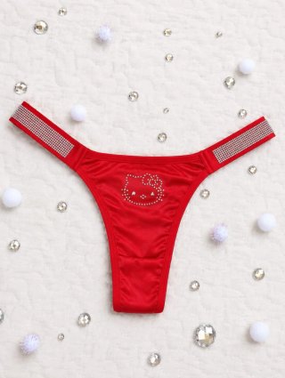 Braga Tanga Hello Kitty con Strass