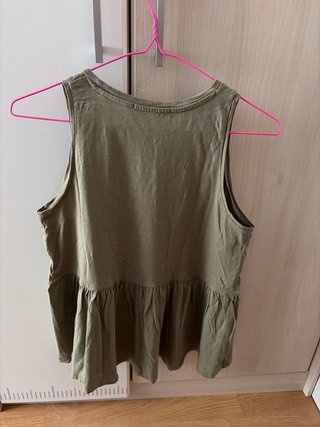 Camiseta tirantes caqui EASY WEAR Talla S