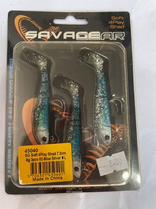 Señuelos Savage Gear 4Play Shad 7.2cm 8g