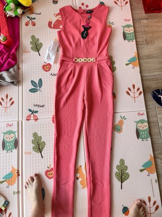 Mono largo rosa