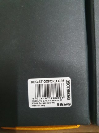 Pack 6 Archivadores Oxford Esselte G85