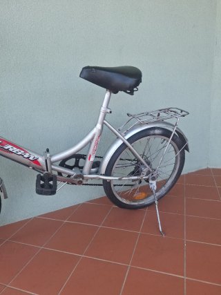 Bicicleta Plegable Urbana Plata