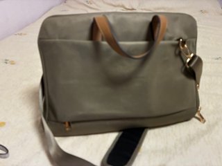 Bolso de hombro verde militar