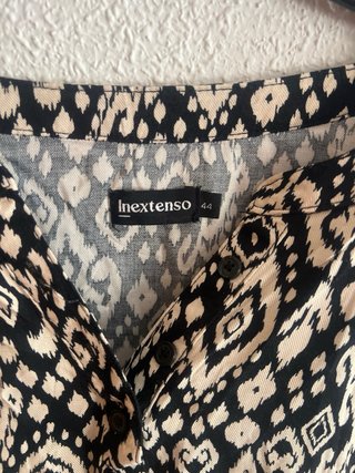 Blusa Inextenso Manga Larga Estampada