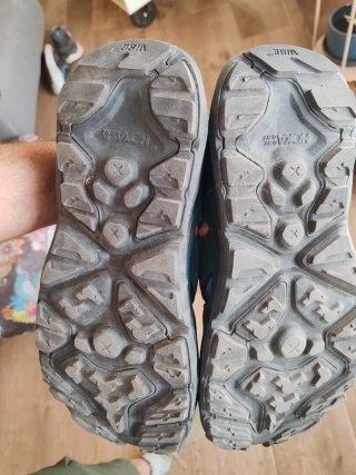 Sandalias Hoka Hopara Azul Naranja