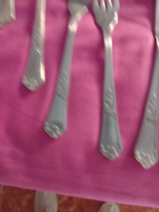 Cubiertos vintage  para 3 personas  NOENVÍO
